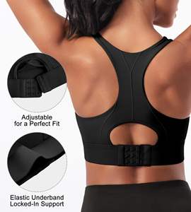 Sujetador para damas de marca privada para mujer, Sujetador deportivo para gimnasio, Yoga, ropa activa, ropa de gimnasio de la mejor calidad, Sujetador deportivo sin costuras de alto soporte - Product Image 5