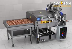 Nuevo Lavador de Huevos OVO-TECH MX-2 de Alta Presión con Desinfección de Grado Alimenticio para Plantas de Producción, Capacidad de 13000 Huevos/Hora - Product Image 4