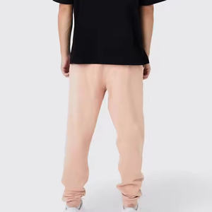 กางเกงจ็อกเกอร์ทรงโอเวอร์ไซส์ผ้าฝ้ายเอวกลางน้ำหนักปานกลางสำหรับผู้ชาย สไตล์ลำลองทันสมัย ทรงสลิมฟิต เหมาะสำหรับออกกำลังกาย ขายส่ง - Product Image 5