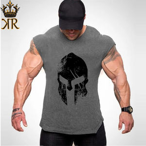 Camiseta sin Mangas para Hombre, para Gimnasio, Fitness, Algodón Transpirable, 180g, Cuello Redondo, Ropa Casual, Nuevo Modelo 2026, Chaleco Deportivo - Product Image 1