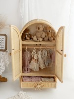 Armoire de poupée marguerite décoration de la maison matériau naturel écologique fabriqué au Vietnam meubles de maison durable en gros
