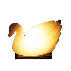 Lampe à sel en forme de canard rose clair de haute qualité de l'Himalaya - Product Image 2