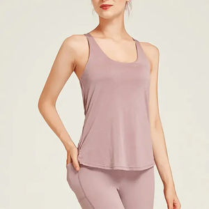 Camiseta sin Mangas para Mujer, Fabricación OEM ODM 2026, al por Mayor, para Gimnasio y Fitness, Tejido de Algodón Transpirable, Talla Estadounidense - Product Image 6