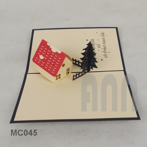 Tarjetas de Felicitación de Papel con Corte Láser 3D Personalizadas, 4 Colores UV, Invitaciones para Navidad, Cumpleaños, Bodas, Amor, Barnizado Mate - Product Image 3