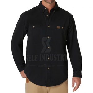 Chemises FR pour hommes légers personnalisables de vente directe d'usine pour la fonction imperméable à l'eau de soudage - Product Image 1