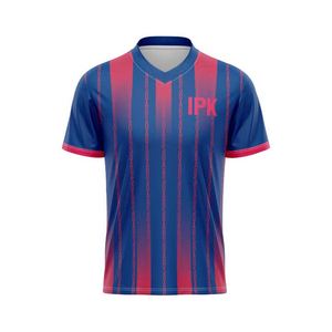 Maillot de football américain sur mesure en gros vêtements de sport respirants à séchage rapide pour vêtements d'équipe unisexes à manches courtes - Product Image 2