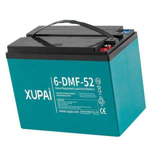 XUPAI 6-DMF-52 VRLA <span class=keywords><strong>Batterie</strong></span> Plomb-Acide 12V 52Ah <span class=keywords><strong>pour</strong></span> Réfrigérateur de <span class=keywords><strong>Camping</strong></span> Climatiseur Portable - Product Image 1