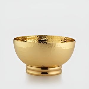 Cuenco decorativo de metal de latón hecho a mano para servir comida deliciosa y postre Royal Look Cuenco para servir - Product Image 1