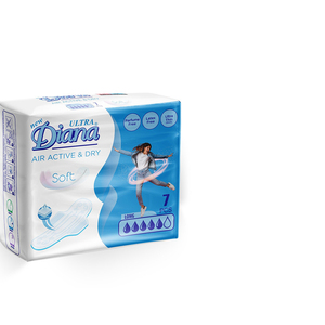 Nouvelles serviettes hygiéniques Ultra Diana Air Active & Dry Soft, marque privée, bon prix - Product Image 4