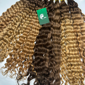 Venta al por mayor 100% Natural Virgen colores cabello humano de alta calidad a granel extensiones de cabello humano - Product Image 5