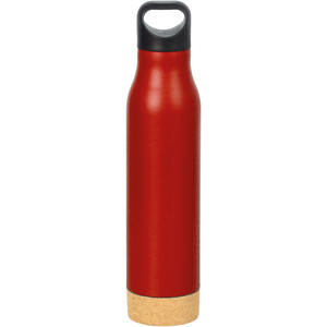 723550-K Gobelet en acier inoxydable rouge accrocheur 450 ml Thermos avec construction durable - Product Image 1