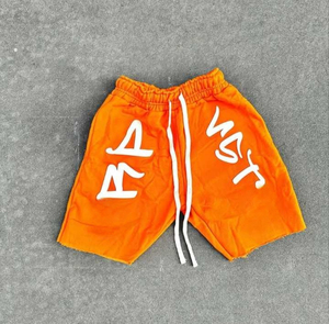 Venta al por mayor Cargo Heavy 100% algodón personalizado Streetwear Vintage ácido lavado Unisex pantalones cortos para Hombre Pantalones cortos holgados para hombres niños cortos - Product Image 5