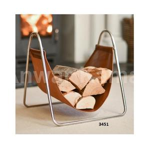 Support à bois de chauffage pour intérieur, support de supports à bois de chauffage supports en bois d'extérieur pour bois de chauffage support de bûche de stockage de bois de feu en acier robuste - Product Image 1