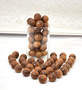 High Grade Natural Brown Sandalwood <b>Beads</b> Mala Premium Quality Indian Product for Jewelry Making <b>Loose</b> <b>Beads</b> - Product Image 3