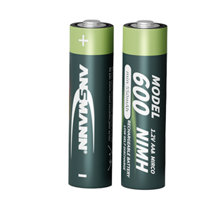 Аккумуляторы Ansmann немецкого качества, <span class=keywords><strong>Ni</strong></span>-<span class=keywords><strong>MH</strong></span>, 550 мАч, экологичные, перезаряжаемые, тип ААА, 1.2В, 2 штуки в упаковке, для потребительской электроники и игрушек - Product Image 2