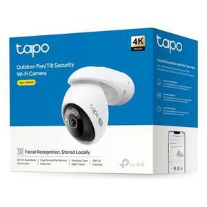 Caméra de surveillance réseau TC46 Pan&Tilt blanche 4K 2160p UHD - Product Image 2