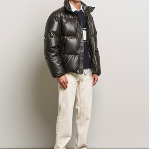 Chaqueta Acolchada para Hombre, Ecológica, Transpirable, Resistente al Viento, de Invierno, Talla Grande, con Diseño Jacquard Personalizado y Tecnología Power Dry - Product Image 3