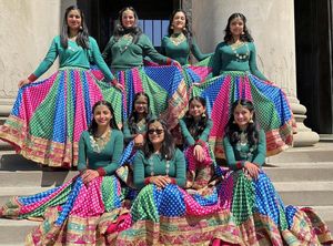 Fantezi çocuk dans giyim çocuklar performans elbise dans kostümleri klasik lehenga <span class=keywords><strong>choli</strong></span> dupatta elbise sahne performansı için - Product Image 5