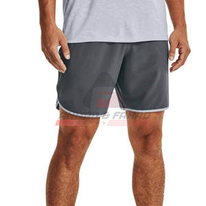 Pantalones cortos holgados con cordón para hombre al por mayor, pantalones cortos personalizados de talla grande para hombre, pantalones cortos para gimnasio para venta en línea - Product Image 2