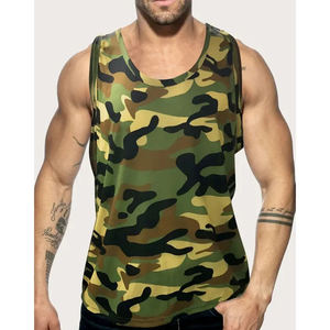 Camiseta sin mangas australiana para deportes al aire libre de verano para pesca y caza, tejido ligero y duradero con diseño de camuflaje - Product Image 4