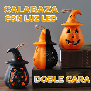 Decorazioni di Halloween: Cappello da Strega e Zucche Ornate - Product Image 2