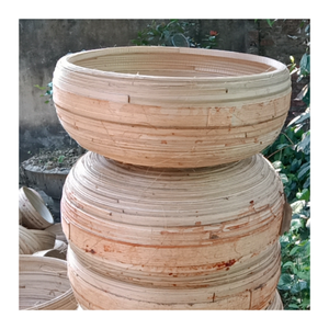 Bol en bambou du Vietnam de qualité supérieure fait à la main bol en bambou naturel écologique approvisionnement direct d'usine d'exportation - Product Image 4