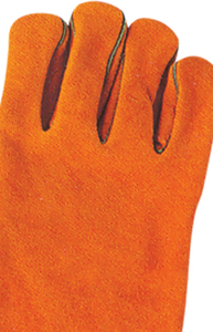 Guantes multifuncionales de cuero de vaca con aislamiento térmico para morder perros, guantes de trabajo de cuero para soldar, guantes de trabajo - Product Image 3