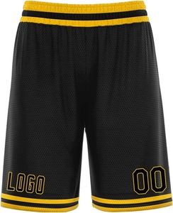 Pantalones Cortos Deportivos de Malla para Hombre, Corte Holgado, Sublimados, Cintura Elástica con Cordón, Secado Rápido, Transpirables, 100% Poliéster, para Deportes Múltiples - Product Image 6