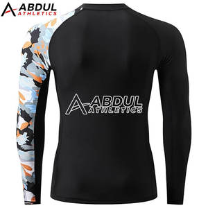 Camiseta de Protección Solar para Hombre, Manga Larga, Secado Rápido, Tejido Elástico, Perfecta para Surf, Gimnasio y Entrenamiento Deportivo - Product Image 4