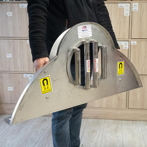 เครื่องแยกแม่เหล็กอุตสาหกรรม สแตนเลส แม่เหล็กกรองแรงสูง 800 กก. รับประกัน 1 ปี สำหรับสายพานผงอาหาร แบบแมนนวล - Product Image 4