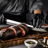 Vente en gros de couteaux de cuisine professionnels japonais en acier Damas, fabriqués à la main, ambidextres, pour chef et sushi, OEM, compatibles lave-vaisselle, marque PRESTIGE BLADES