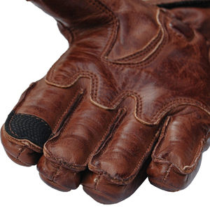 High <b>Warm</b> Windproof Reflective Leather Racing <b>Gloves</b> with Touch Screen Function Winter OEM Motorcyclist Sports Gear - Product Image 6