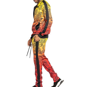 Ensemble de survêtements de haute qualité pour hommes, respirant et élégant avec logo personnalisable Survêtements de luxe et de haute qualité - Product Image 3