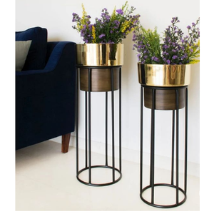 อุปกรณ์ทําสวนที่บ้าน ชุดชาวไร่ตกแต่งโบราณ ชุดชาวไร่สองชั้น ตกแต่งสวน รูปร่างที่กําหนดเอง เครื่องปลูกโลหะ - Product Image 1