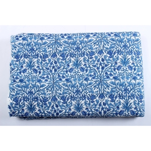 Tessuto Satinato Elasticizzato Marocchino 10 Metri - Blu Reale, 155 Cm Larghezza - ABAKUHAUS