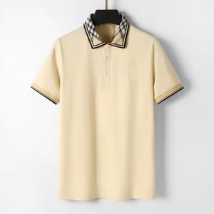 Nuevas camisetas impresas con cuello para hombre, Polo, ropa informal de manga corta para hombre con logotipo y diseño personalizados - Product Image 1