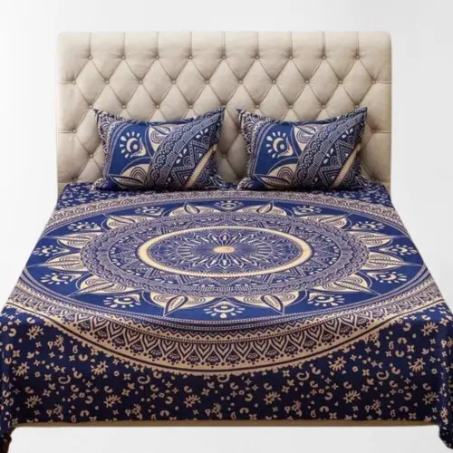 Bohemian Bedding Set Indian Mandala Duvet Cover Bedspread Sets Boho Bed Sheet With Two Pillow Covers Gift For Wedding