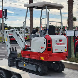 2023 Mini pelles Takeuchi TB216 avec pompe d'utilisation de tracteur de jardin de boîte de vitesses de moteur et roulement comme composants de base - Product Image 4
