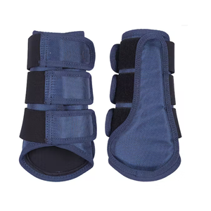 Joxar-Botas ecuestres para montar a caballo, botas de cepillado, protección de piernas, azul marino, superventas al por mayor y de alta calidad, 2024 - Product Image 2