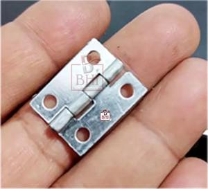 Acabado Bisagra Caja Pequeña (Zinc Chapado/Latón Chapado) (25x20mm) - Product Image 2