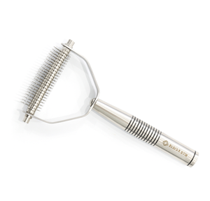 Coat King Dog Grooming Undercoat Rastrillos de acero inoxidable Herramienta de limpieza ecológica para mascotas Producto de peines desprendibles - Product Image 1