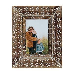Cadre photo rustique en bois de manguier au design personnalisé Hot Sell Vintage Picture Display Frame au prix de gros de l'Inde - Product Image 1