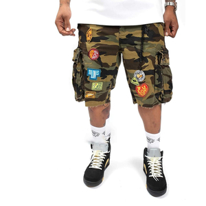 Fabricación de camisetas personalizadas y conjuntos cortos de camuflaje Conjunto de chándal de dos piezas para hombre Conjuntos cortos de alta calidad para correr - Product Image 5