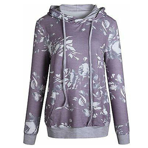 Sudadera con Capucha de Manga Larga de Alta Calidad con Logotipo Personalizado, Talla Grande, para Mujer, Invierno/Verano 2025, Transpirable, ODM - Product Image 4