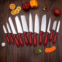 Vente en gros de couteaux de chef PRESTIGE BLADES de haute qualité, service OEM ODM personnalisé, ensemble de couteaux professionnels en acier Damas à 67 couches, fabrication artisanale