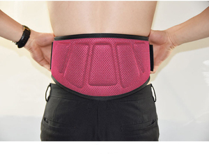Ceinture de maintien du dos incurvée en néoprène unisexe de 6 pouces Ceinture d'haltérophilie en tissu de protection contre les squats - Product Image 5