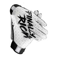 Guantes de Fútbol Americano Unisex de Alta Calidad, Transpirables, con Logotipo Personalizado, Clásicos, Portátiles, Resistentes al Agua, Duraderos, Equipamiento Deportivo