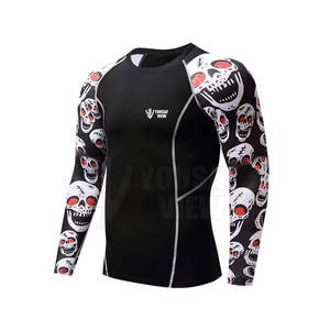 Chemise d'entraînement de combat de style tactique Rash Guard construite pour les entraînements intenses Rash Guard - Product Image 2