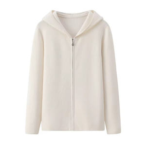 Sudadera con Capucha de Invierno para Mujer, de Alta Calidad, con Cierre Frontal, Estilo Urbano, Felpa Suave, Pedido al por Mayor, Fabricante OEM, Venta Directa de Fábrica, Empaque Personalizado - Product Image 1