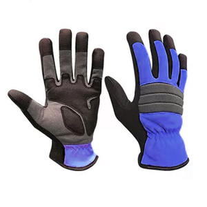 Heavy Duty Men's Mechanic Work Natural Rubber <b>Latex</b> Safety <b>Gloves</b> Excellent Grip Touch Screen Waterproof Elastic Wristlet - Product Image 6